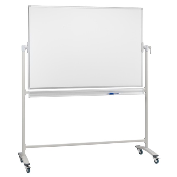 Franken Whiteboard ST201 120x90cm drehbar emailliert weiß