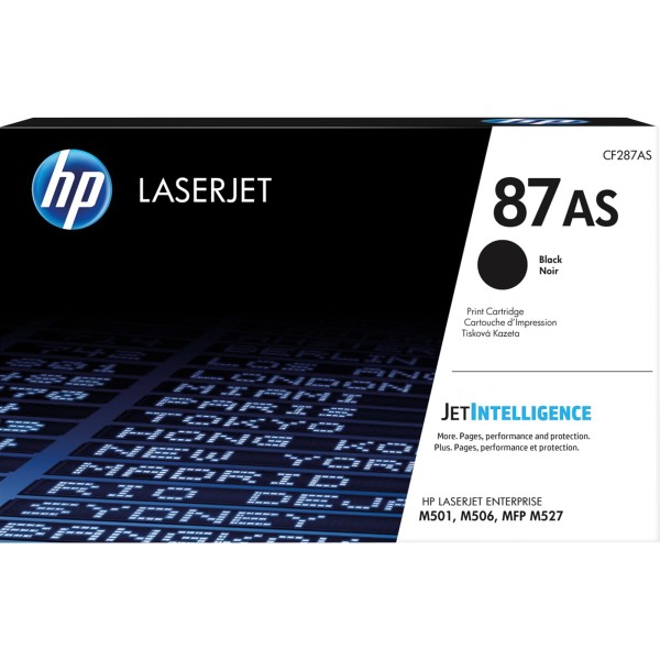 HP Toner CF287AS Nr87AS LJ Enterprise MFP M52 6000S. sw