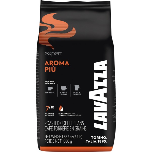 Lavazza Kaffee AROMA PIU 2963 ganze Bohne 1kg