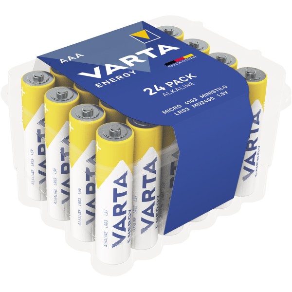 Varta Batterie 4103229224 AAA Micro 24 St./Pack.