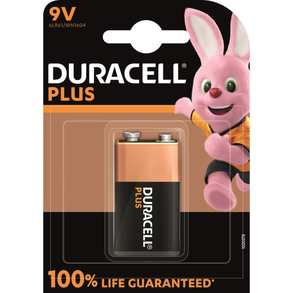 DURACELL Batterie Plus E-Block 6LF22 142190 9V