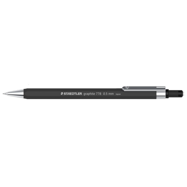 STAEDTLER Druckbleistift graphite 778 05-9 B 0,5mm Schaft schwarz