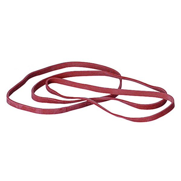 Gummiband 4x80mm flachmessend rot 1.000g