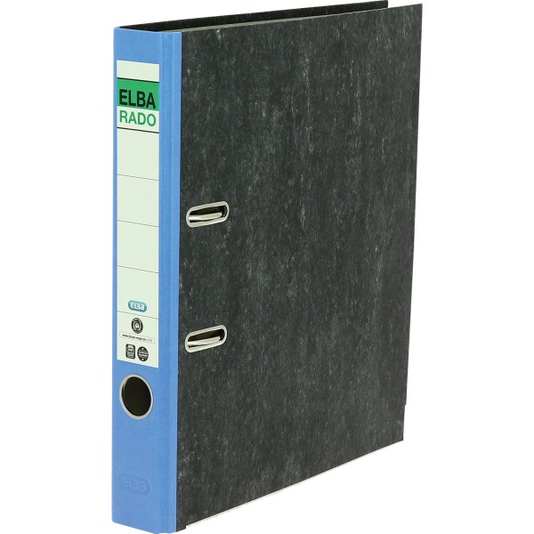 ELBA Ordner ELBArado 100555308 DIN A4 50mm Pappe blau