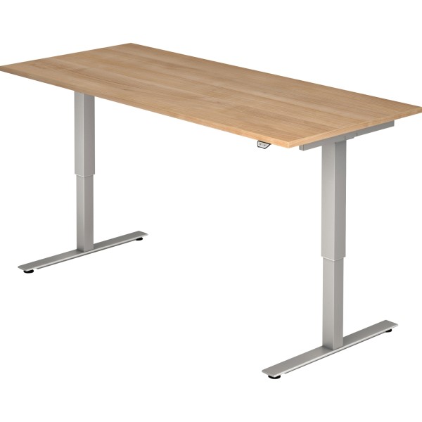 Hammerbacher Schreibtisch VXMST19/N/S 180x80cm nussbaum