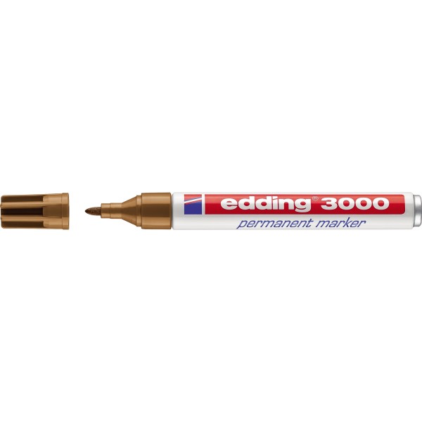 edding Permanentmarker 3000 4-3000013 1,5-3mm Rundspitze oc