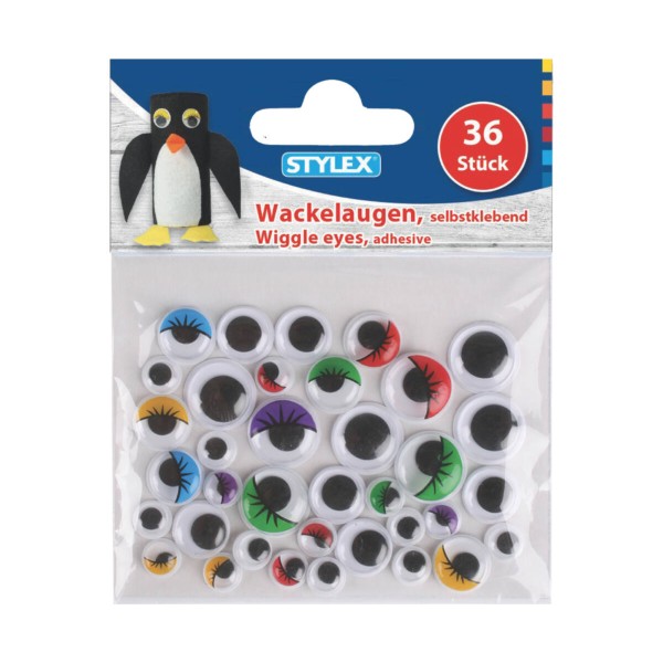 STYLEX Wackelaugen 46455 36St