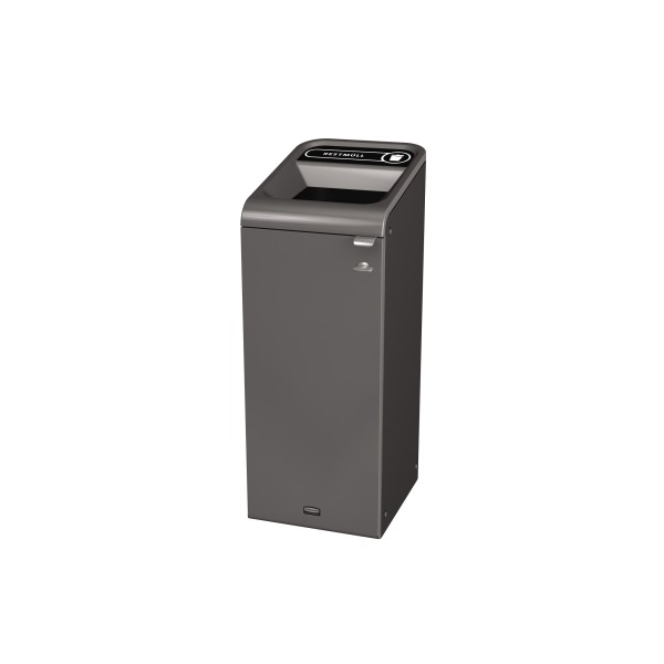 Rubbermaid Recyclingstation 2154769 57l Behältereinheit Restmüll sw