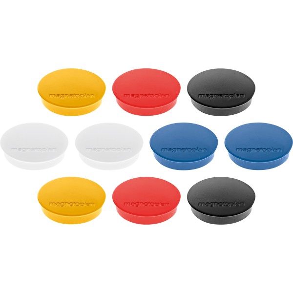 magnetoplan Magnet Discofix Standard 1664210 30mm sort. 10St.