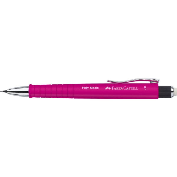 Faber-Castell Druckbleistift POLY MATIC 133328 0,7mm HB pink