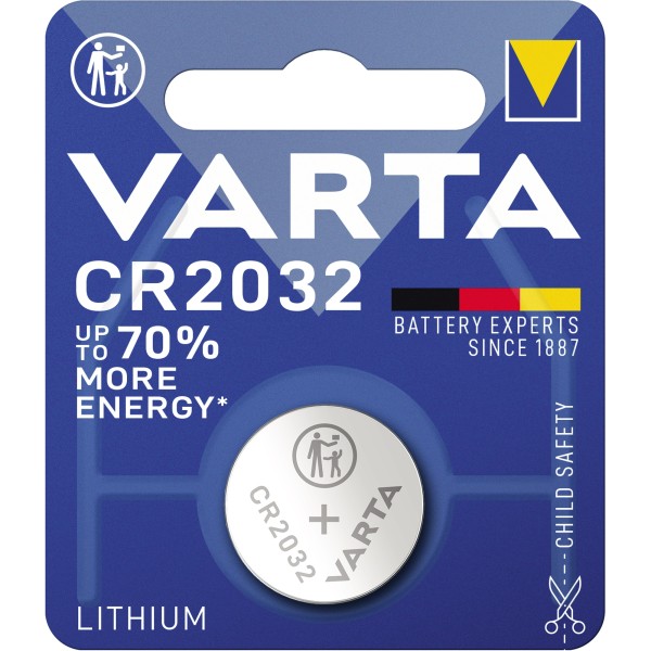 Varta Knopfzelle 06032101401 CR2032 3V 230mAh Lithium
