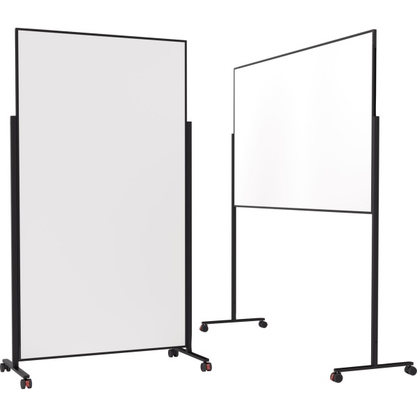 magnetoplan Whiteboard Vario 1181200 100x180cm Rahmen schwarz