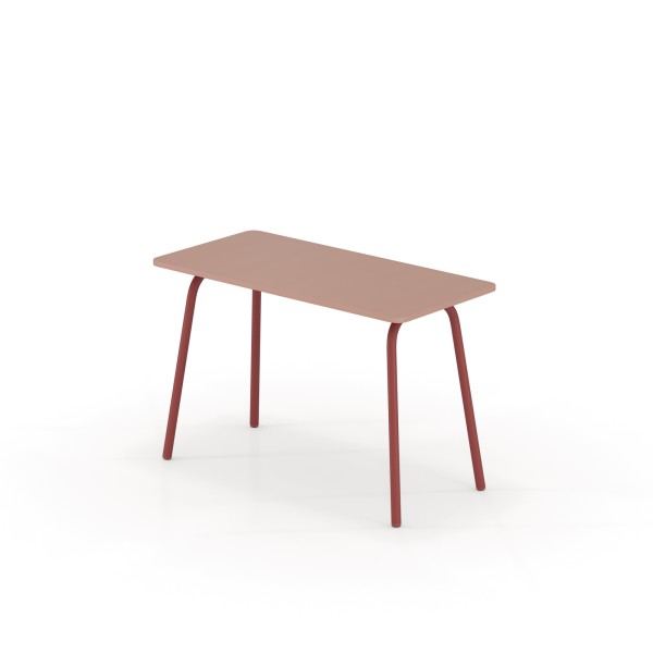 Schreibtisch Sedus se:lab work&meet 120x74x80cm cayennerot/antikrose