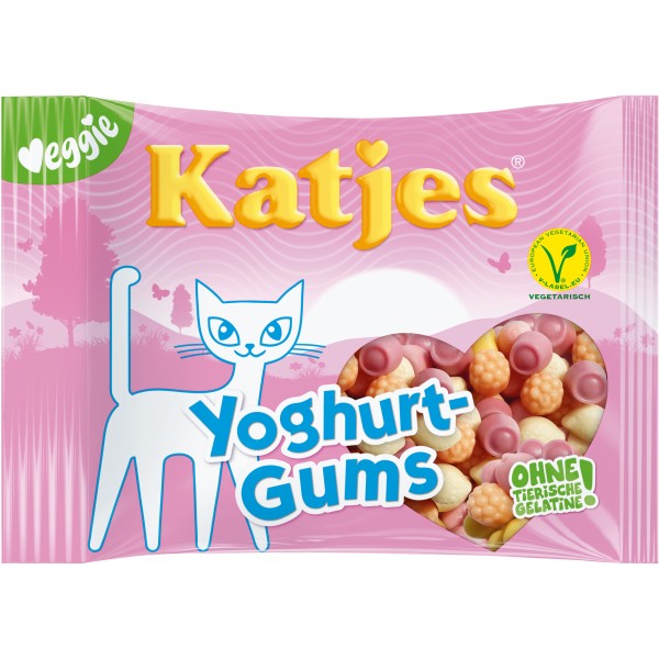 Katjes Fruchtgummi Yoghurt Gums 623341 175g