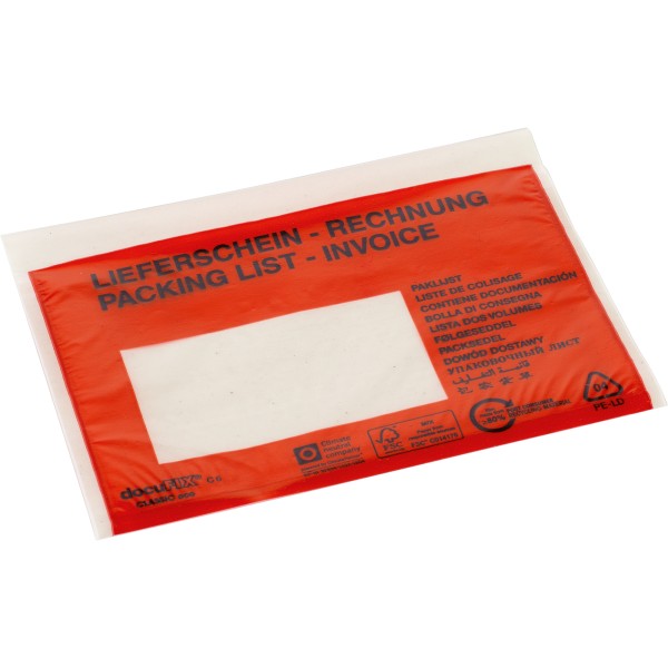 docuFIX Dokumententasche Lief/Re 2FVDO335212PCR sk DL 1.000St.