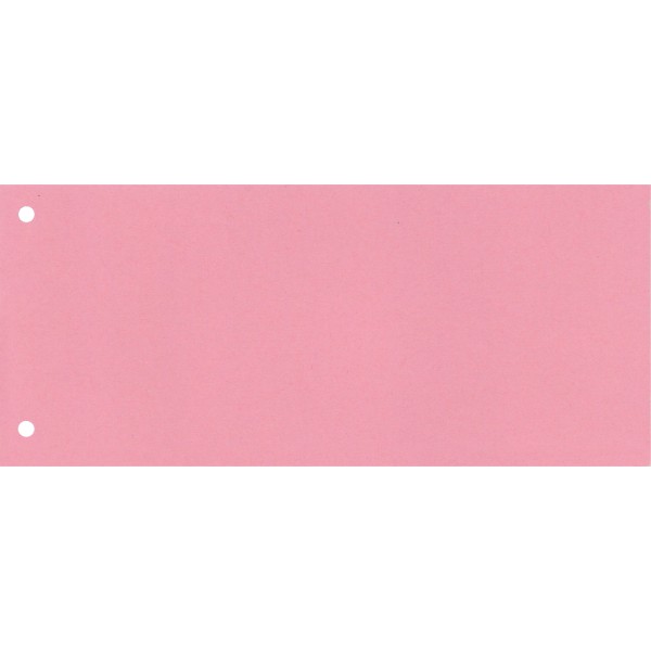 Trennstreifen 10,5x24cm Karton rosa 100 St./Pack.