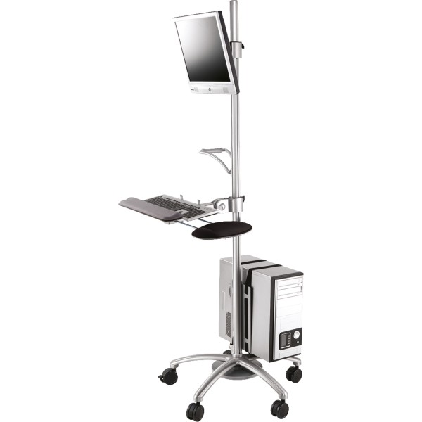 ROLINE PC/LCD-Rollständer 17.03.1174 180cm silber