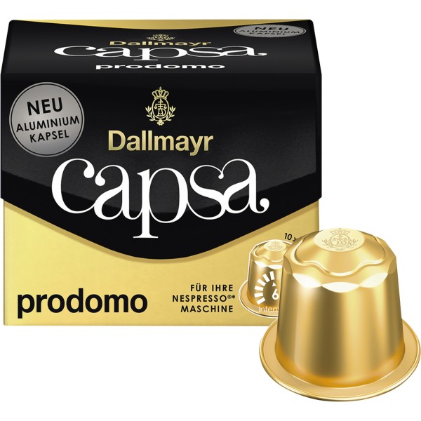 Dallmayr Kaffeekapsel capsa Prodomo 111000000 10 St./Pack.