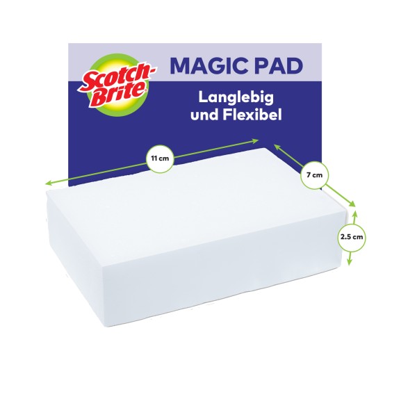 Scotch-Brite Fleckenradierer MAGIC2 2St