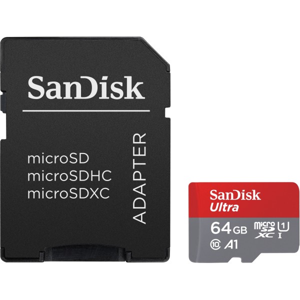 SanDisk Speicherkarte SDSQUAB-064G-GN6MA SDXC 64GB