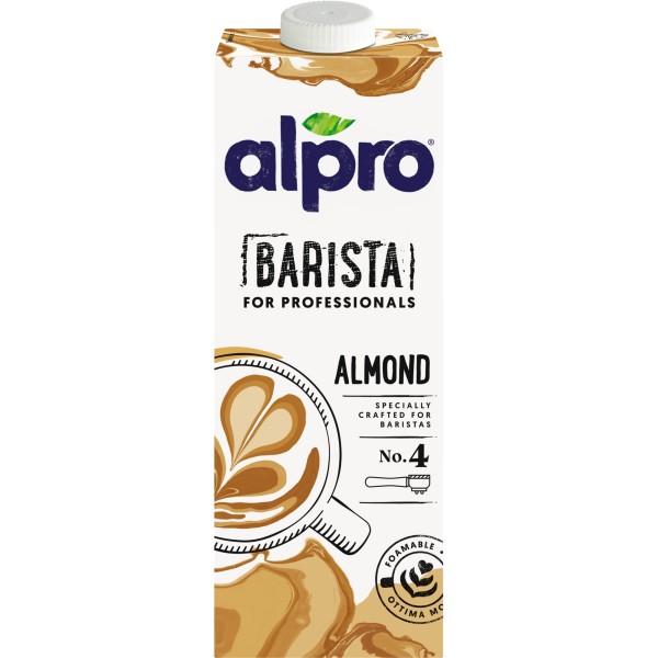 Alpro Pflanzendrink 80004626 Barista Mandel 1l 8St.