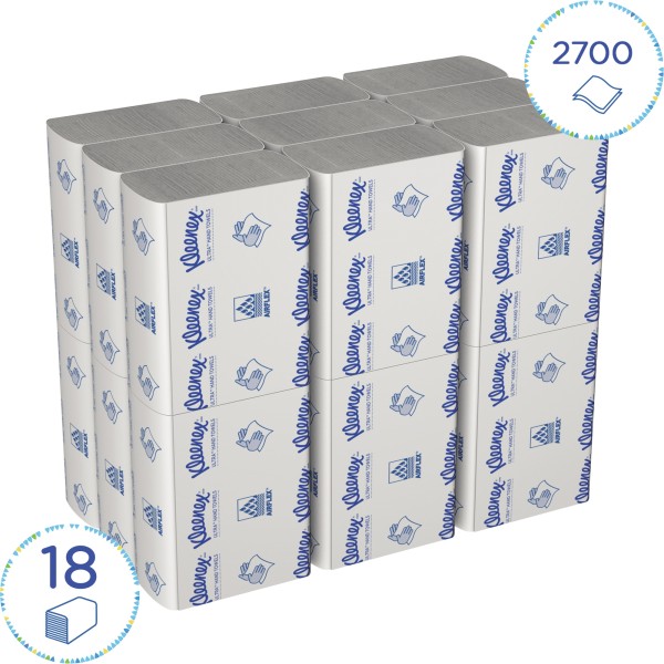 Kleenex Papierhandtuch Ultra 4633 MultiFold 2lg 24,1x19,1cm 18x150Bl.