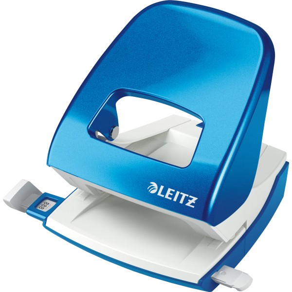 Leitz Locher NeXXt 50081036 max. 30Bl. Metall blau