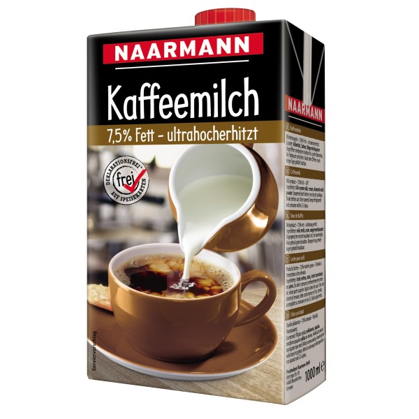 Naarmann Kaffeemilch 690 7,5% 1l