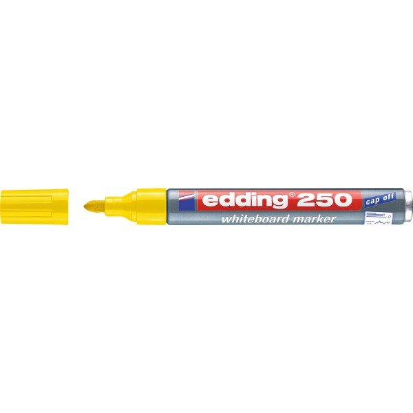 edding Boardmarker 250 4-250005 1,5-3mm Rundspitze nachfüllbar ge