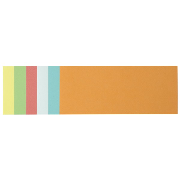 Soennecken Moderationskarte 4877 9,5x20,5cm sort. 250 St./Pack.