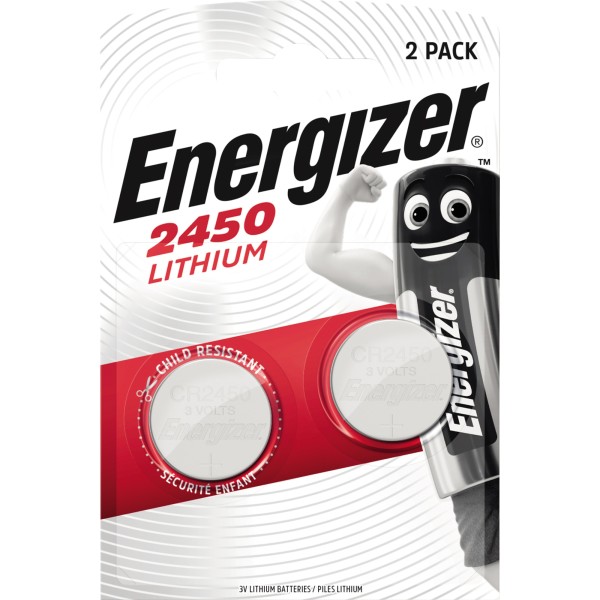Energizer Spezialzelle Lithium CR 2450 E300830700 2 St./Pack.