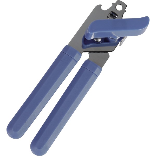 TopStar Dosenöffner 290372 Metall gummierter Griff blau