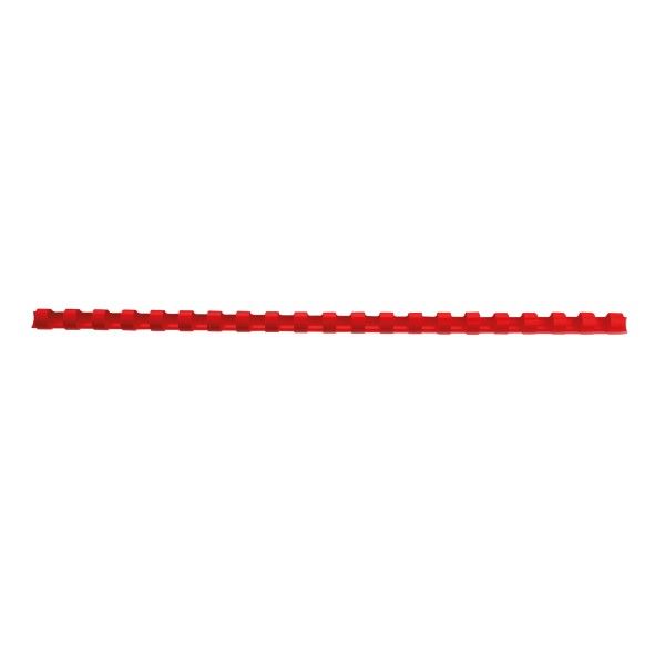 GBC Plastikbinderücken 4028218 DIN A4 14mm rot 100 St./Pack.