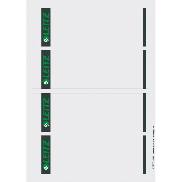 Leitz Ordneretikett 16850085 kurz/breit Papier gr 400 St./Pack.