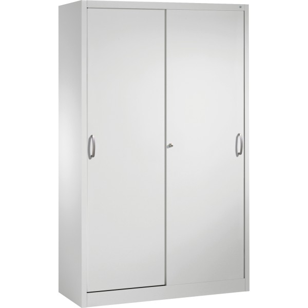 C+P Schwerlastschrank 2059002S10004 Schiebetür 1950x1200x500mm lgr/lgr