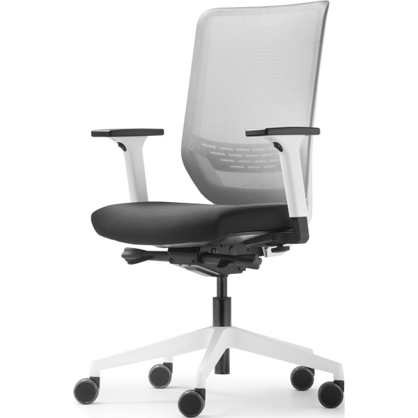 Trend Office Drehstuhl to-sync work mesh SC 9242/pro white Arml. ws