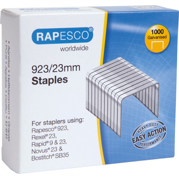 RAPESCO Heftklammern RAP1242 1.000 St./Pack.