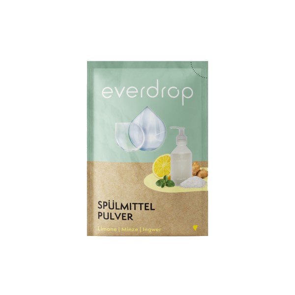 everdrop Geschirrspülmittel 301002586 Limone-Minze 25g