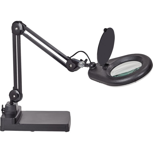 Maul LED-Lupenleuchte MAULviso 8263590 mit Standfuß sw