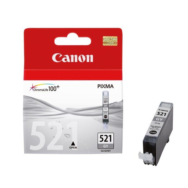 Canon Tintenpatrone 2937B001 CLI521GY 9ml grau