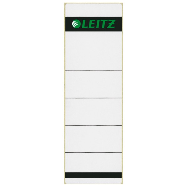 Leitz Ordneretikett 16420085 kurz/breit Papier grau 10 St./Pack.