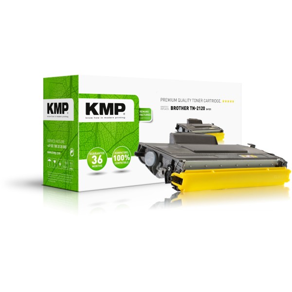 KMP Toner 1253,0000 B-T21 wie Brother TN2120 2.600Seiten schwarz