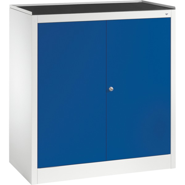 C+P Werkzeug-Beistellschrank 882100S10005 2Böden lgr/ebl