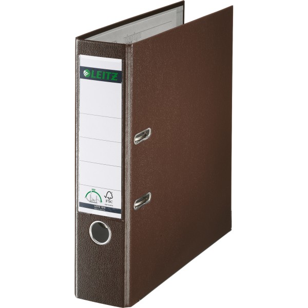 Leitz Ordner 10105075 DIN A4 80mm Polypropylen braun