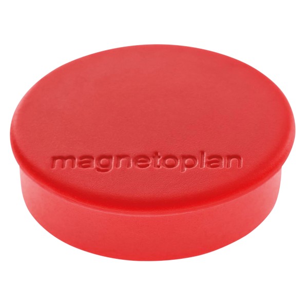 magnetoplan Magnet Discofix Hobby 1664506 25mm rot 10 St./Pack.