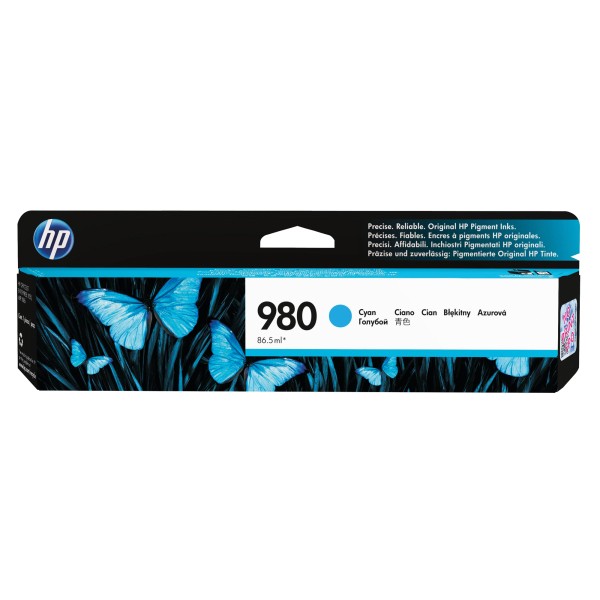 HP Tintenpatrone D8J07A 980 6.000Seiten cyan