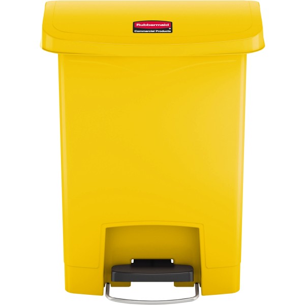 Rubbermaid Tretabfalleimer Slim Jim 1883573 Kunststoff 30l gelb