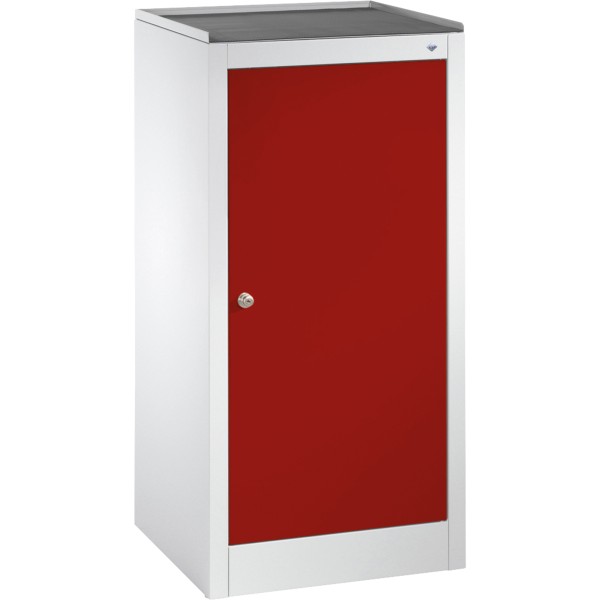 C+P Werkzeug-Beistellschrank 872100S10004 2Böden lgr/rrt