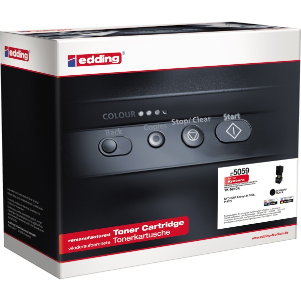 edding Toner 18-5059 wie Kyocera TK-5240K schwarz