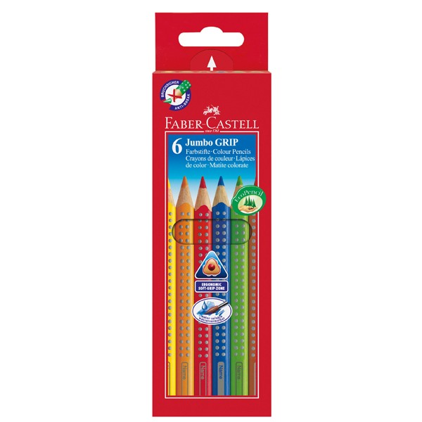 Faber-Castell Jumbo Grip Farbstifte